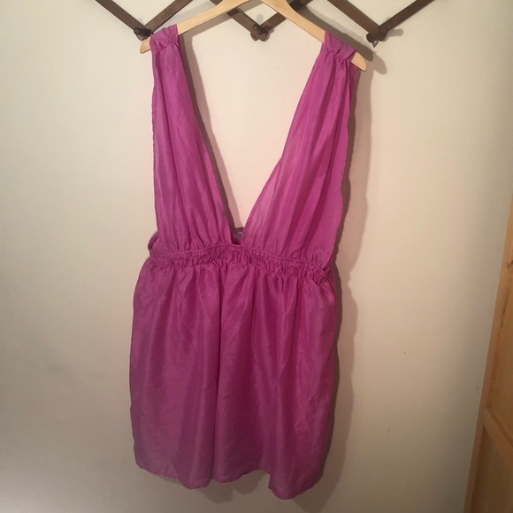 ASOS Hot Pink Swim Coverup - Picture 2 of 6